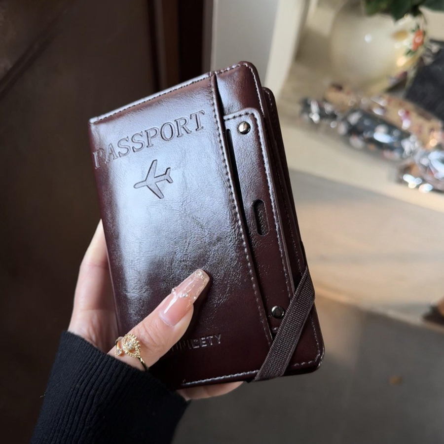 Useful Tech Accessories - Passport Holder and Wallet in One,