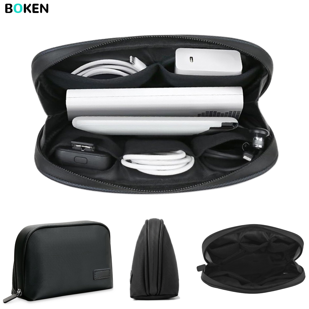 Tech Accessories Organizer Pouch - Lightweight Water Resistant Tech Pouch,Portable Electronic