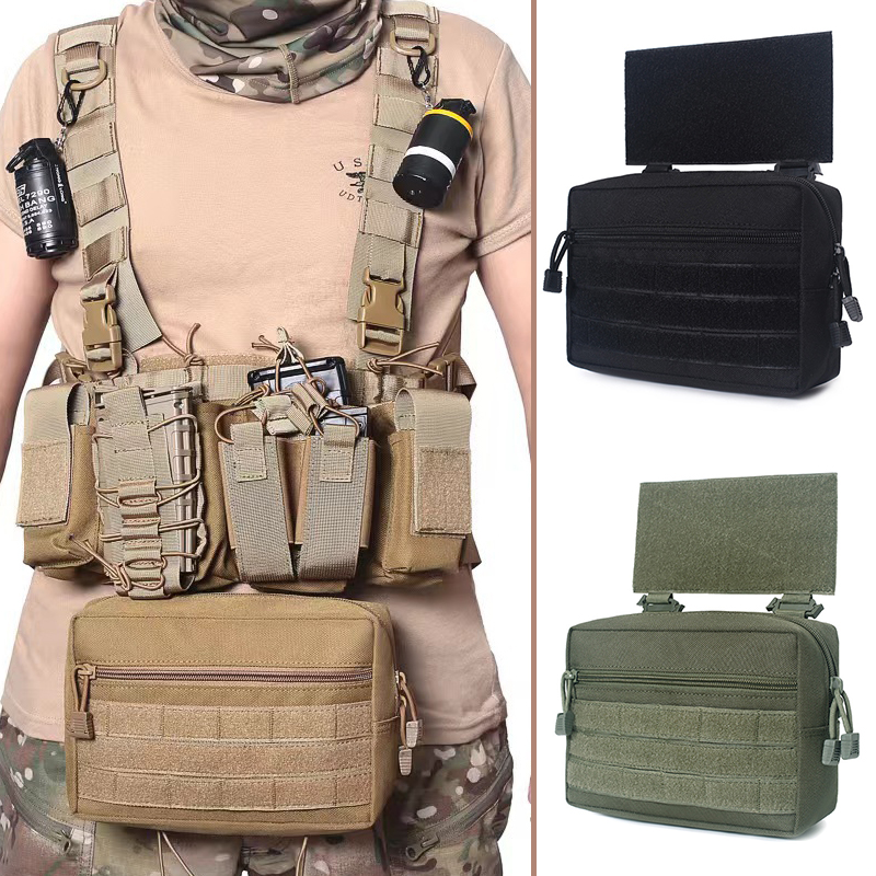 Tech Accessories Pouch - Outdoor Sports Molle EDC Pouch Dump