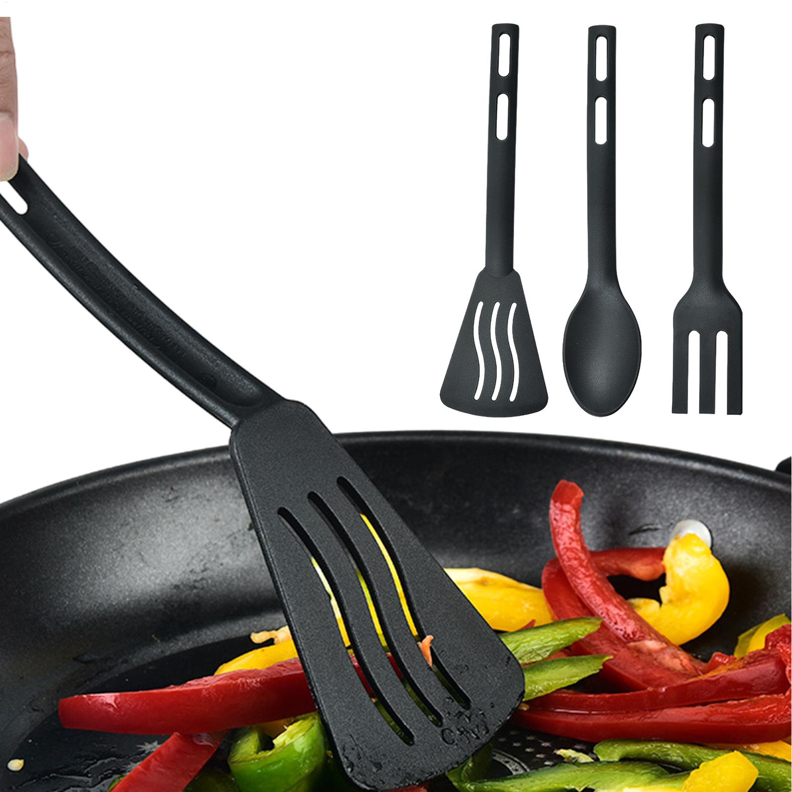 Hi Tech Kitchen Accessories - Heat Resistant Kitchen Utensils Set Portable