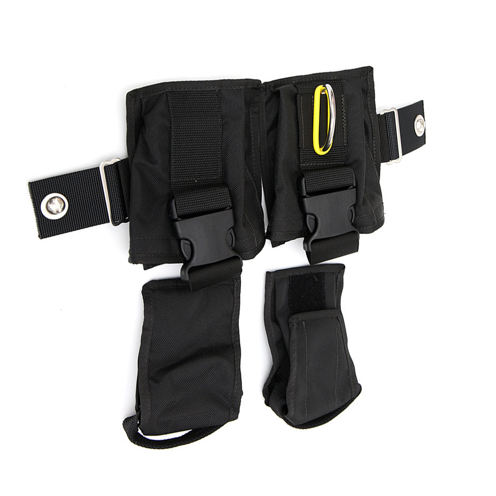 Tech Accessories Organizer Pouch - Adjustable Professional Underwater Accessories 8lbs Scuba