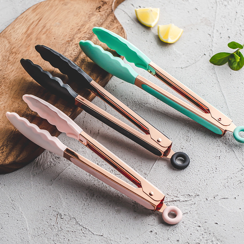 Hi Tech Kitchen Accessories - Hoa Hồng Vàng Ốp Kẹp Bánh