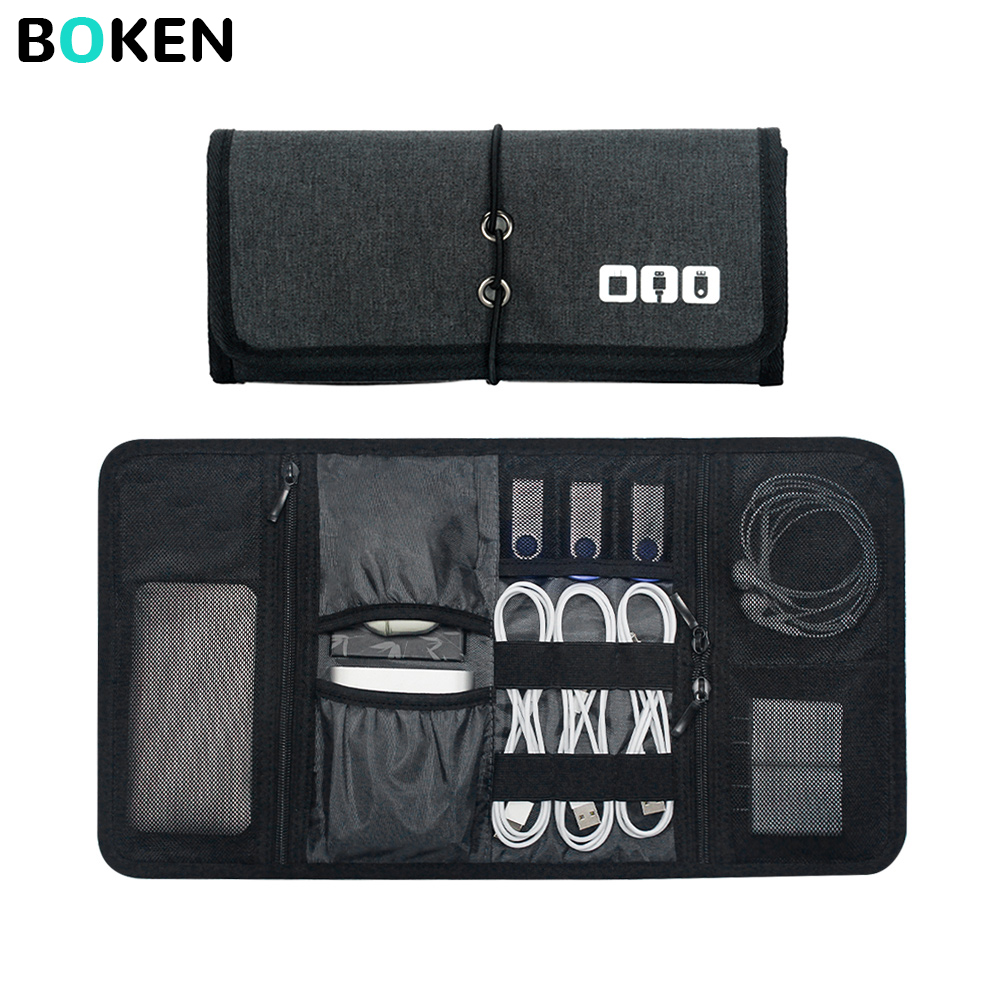 Tech Accessories Shop - Tech Organizer Bag Cable Storage Case