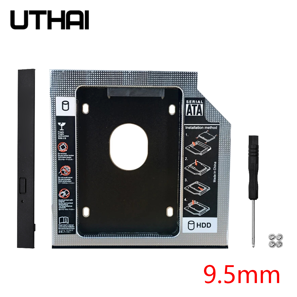 Portable Ssd Enclosure - UTHAI DW95S HDD Caddy 9.5mm Aluminum