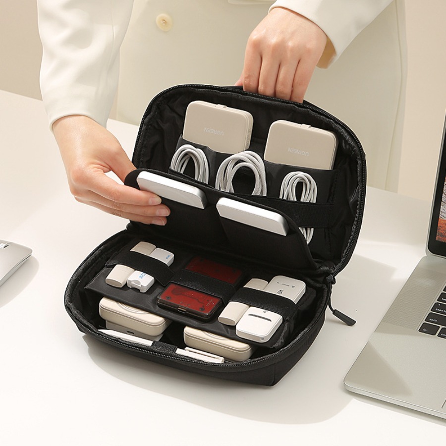 Tech Accessories Organizer Pouch - Portable Travel Cord Organizer Electronic Storage