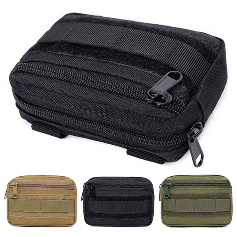 Tech Accessories Pouch - Double Layer EDC Pack Men Tactical