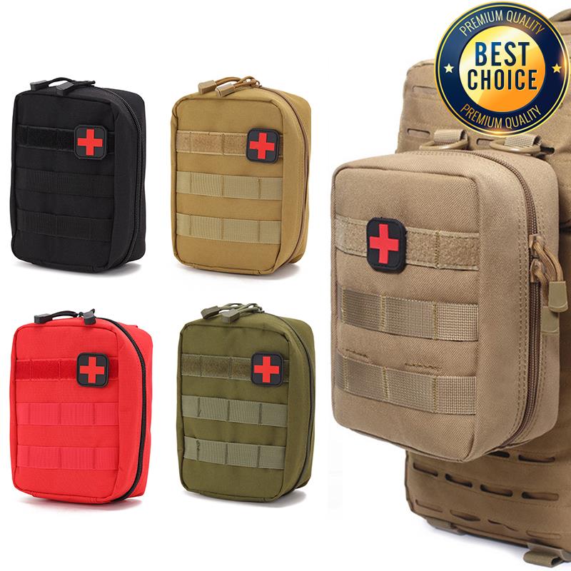 Tech Accessories Pouch - Outdoor Tactical Multifunctional Waistpack MOLLE Medical