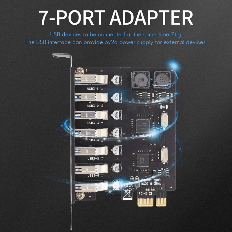 USB 3.0 PCI-E Expansion Card A - đánh giá và giá Usb Hub 7 Port