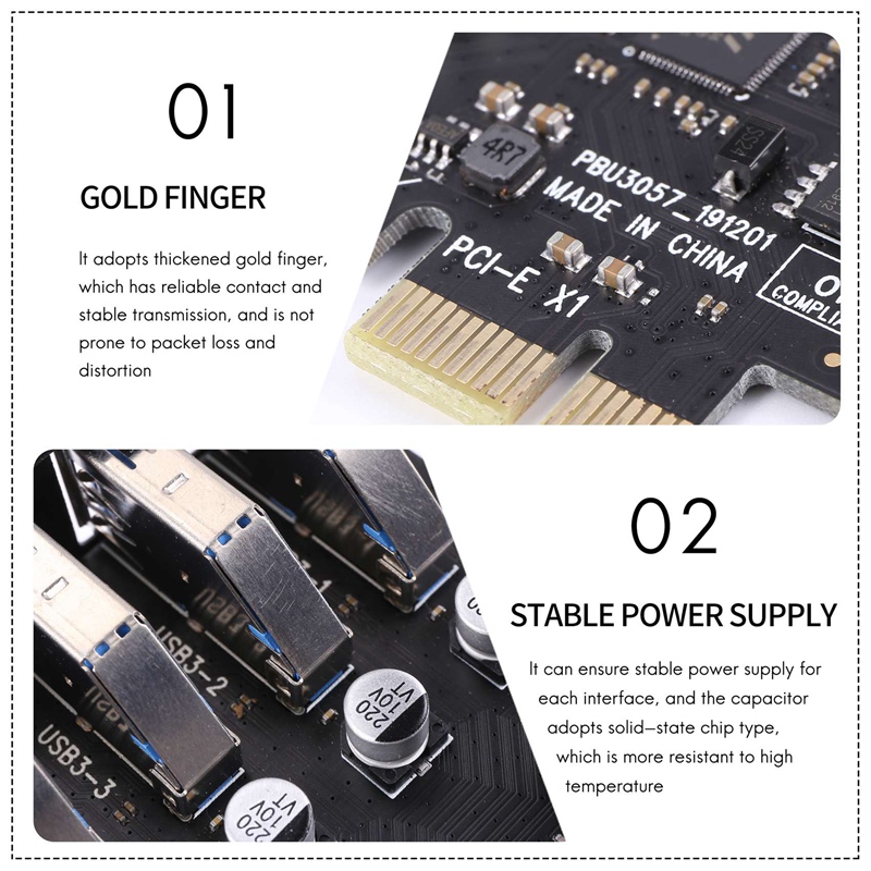 USB 3.0 PCI-E Expansion Card A - đánh giá và giá Usb Hub 7 Port