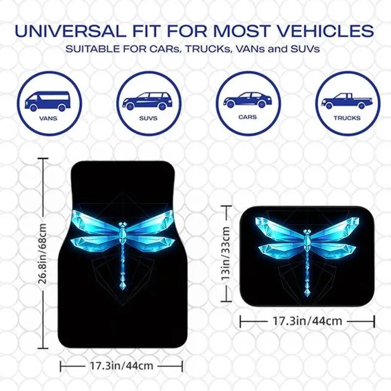 4Pcs Blue Crystal Dragonfly Bl - đánh giá và giá Universal Tech Accessories