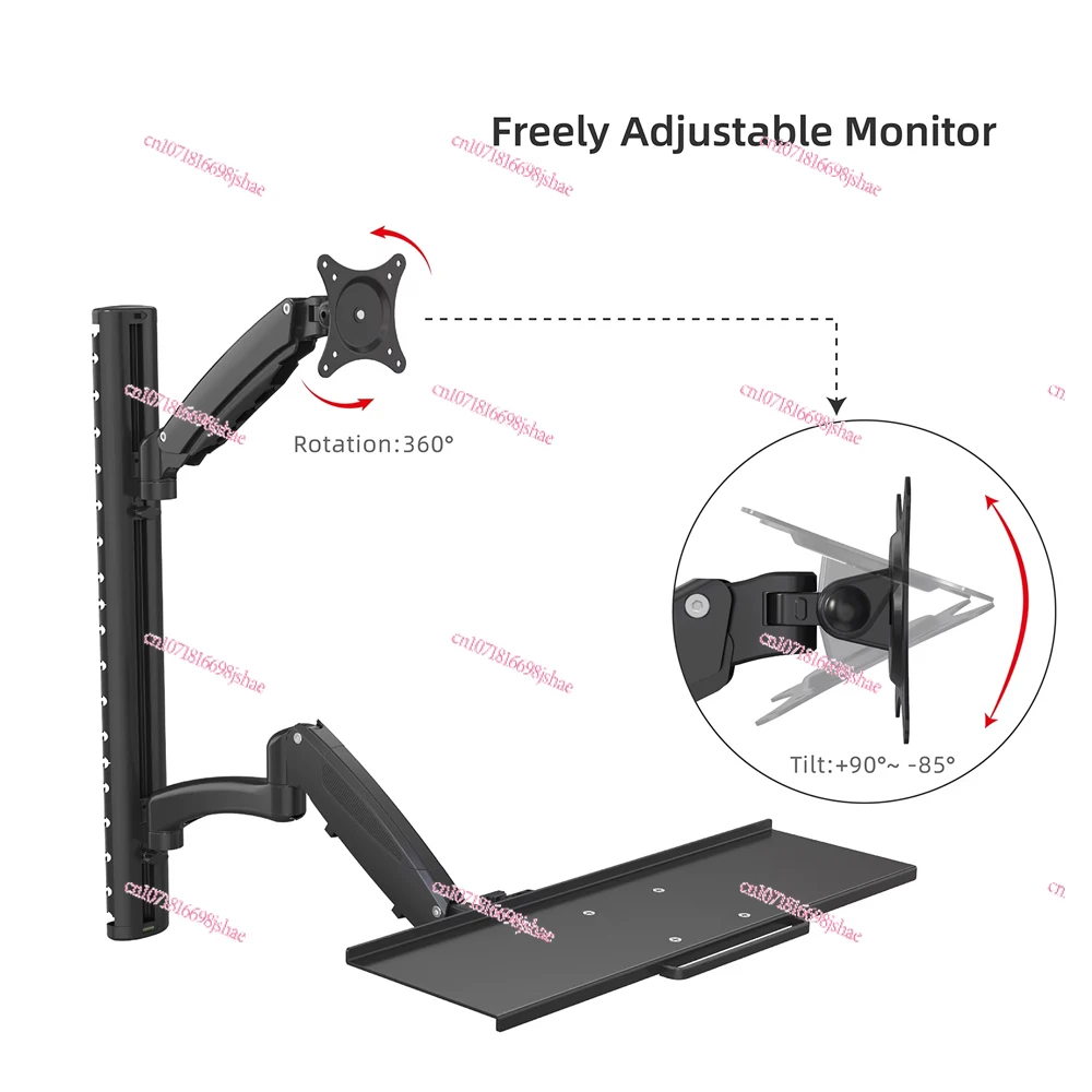 Height-adjustable Single-arm M - đánh giá và giá Monitor Arm Single