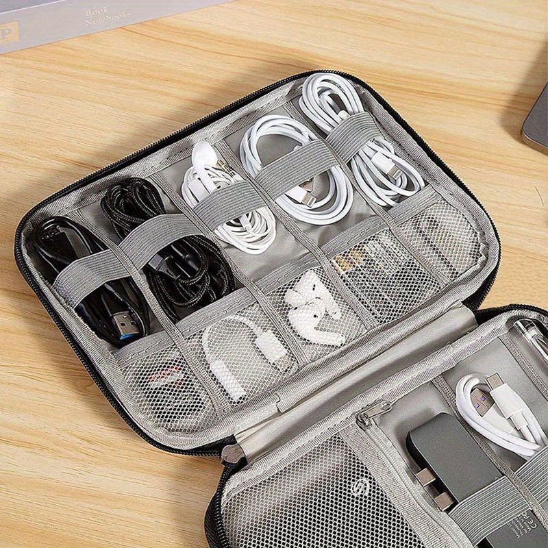 1pc Travel Cable Organizer Cas - đánh giá và giá Tech Accessories Organizer Pouch