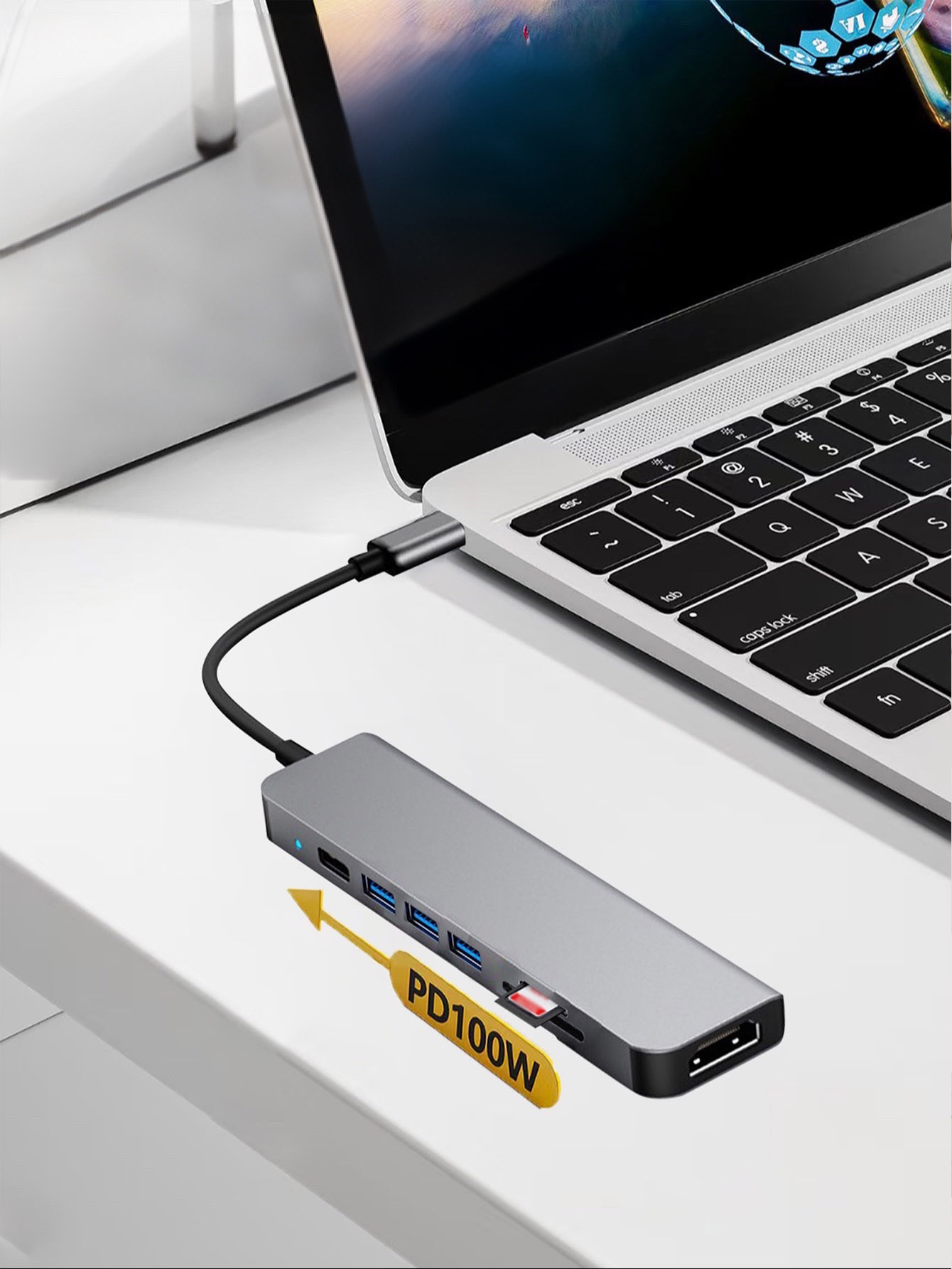 Cross-border 7-in-1 USB Hub wi - đánh giá và giá Usb Hub 7 Port