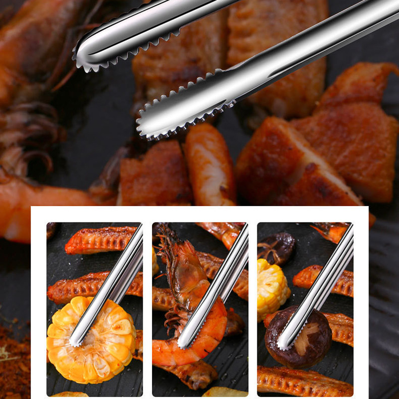Stainless Steel Grill Tongs Fo - đánh giá và giá Hi Tech Kitchen Accessories
