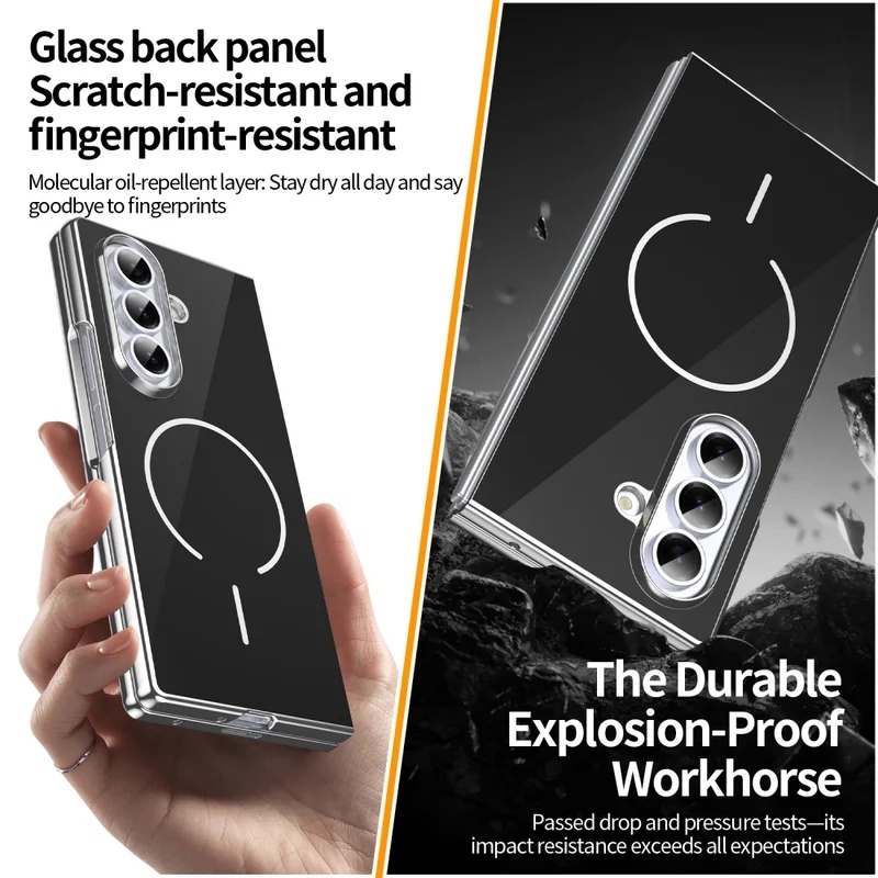 Glass Magnetic Folding Phone C - đánh giá và giá Tech Accessories Business