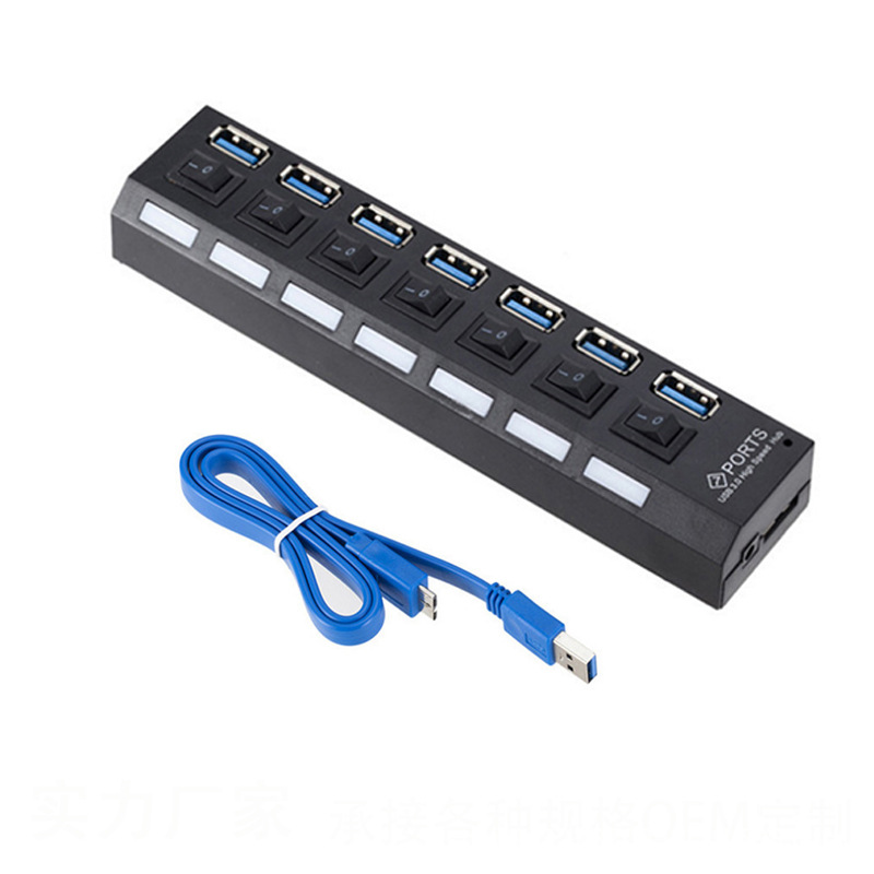 Hub USB 3.0 Tốc Độ 5Gbps Tốc Đ - đánh giá và giá Usb Hub 7 Port