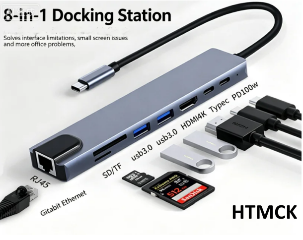 8In1 7In2 7In1 USB C Hub with  - đánh giá và giá Usb Hub 7 Port