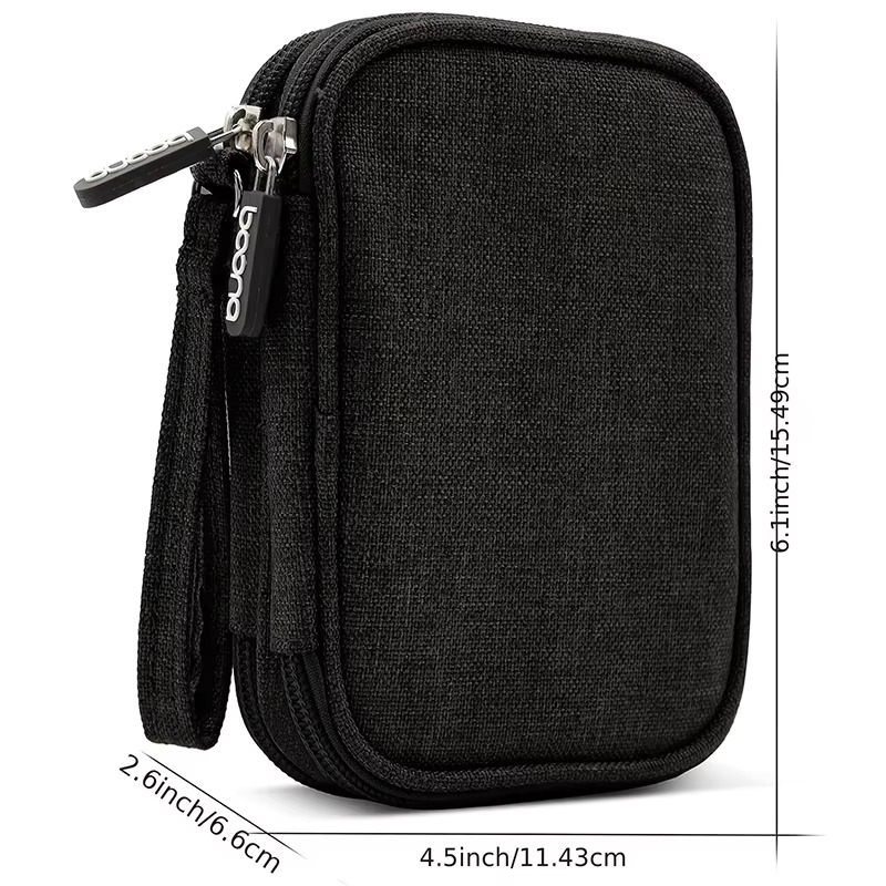 1PCS Grey/Black/Pink/Navy NEW  - đánh giá và giá Travel Cable Organizer