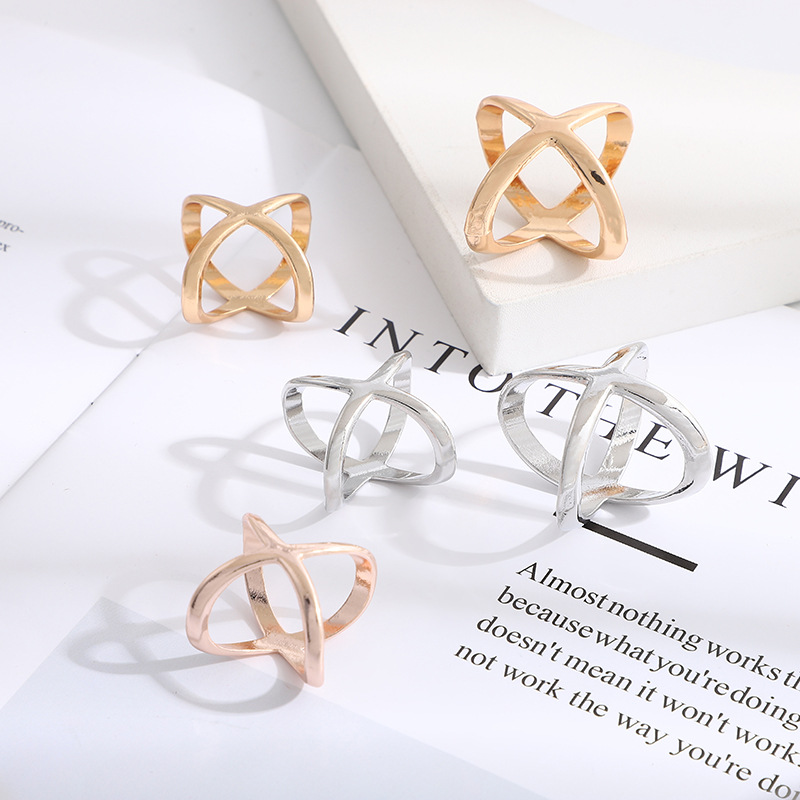 X-Shaped Scarf Clips - Elegant - đánh giá và giá Useful Tech Accessories