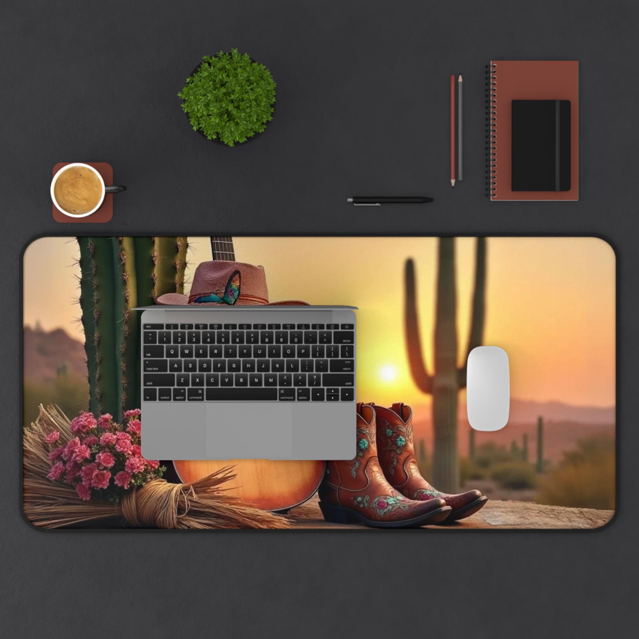 Desert Guitar Mouse Pad, Cactu - đánh giá và giá Tech Accessories To Gift
