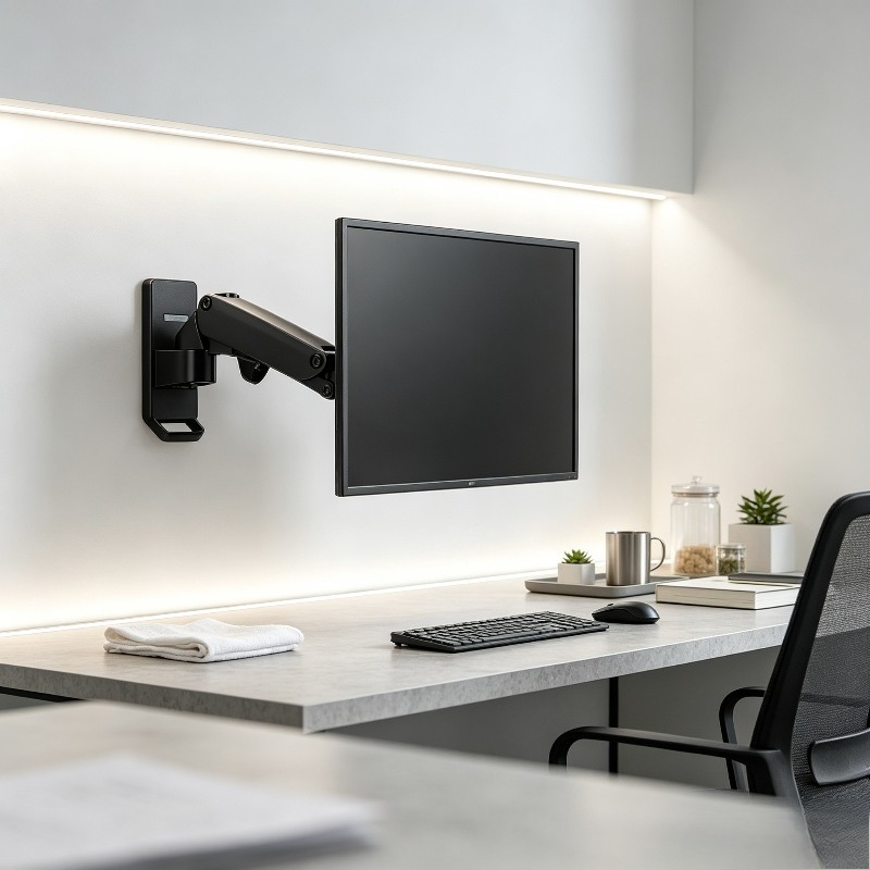 Gas Spring Full Motion Monitor - đánh giá và giá Monitor Arm Single