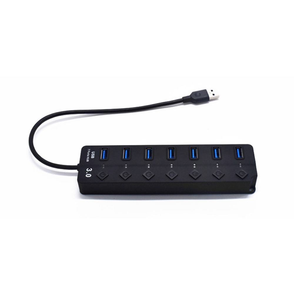 7 in 1 USB 3.0 Hub Independent - đánh giá và giá Usb Hub 7 Port
