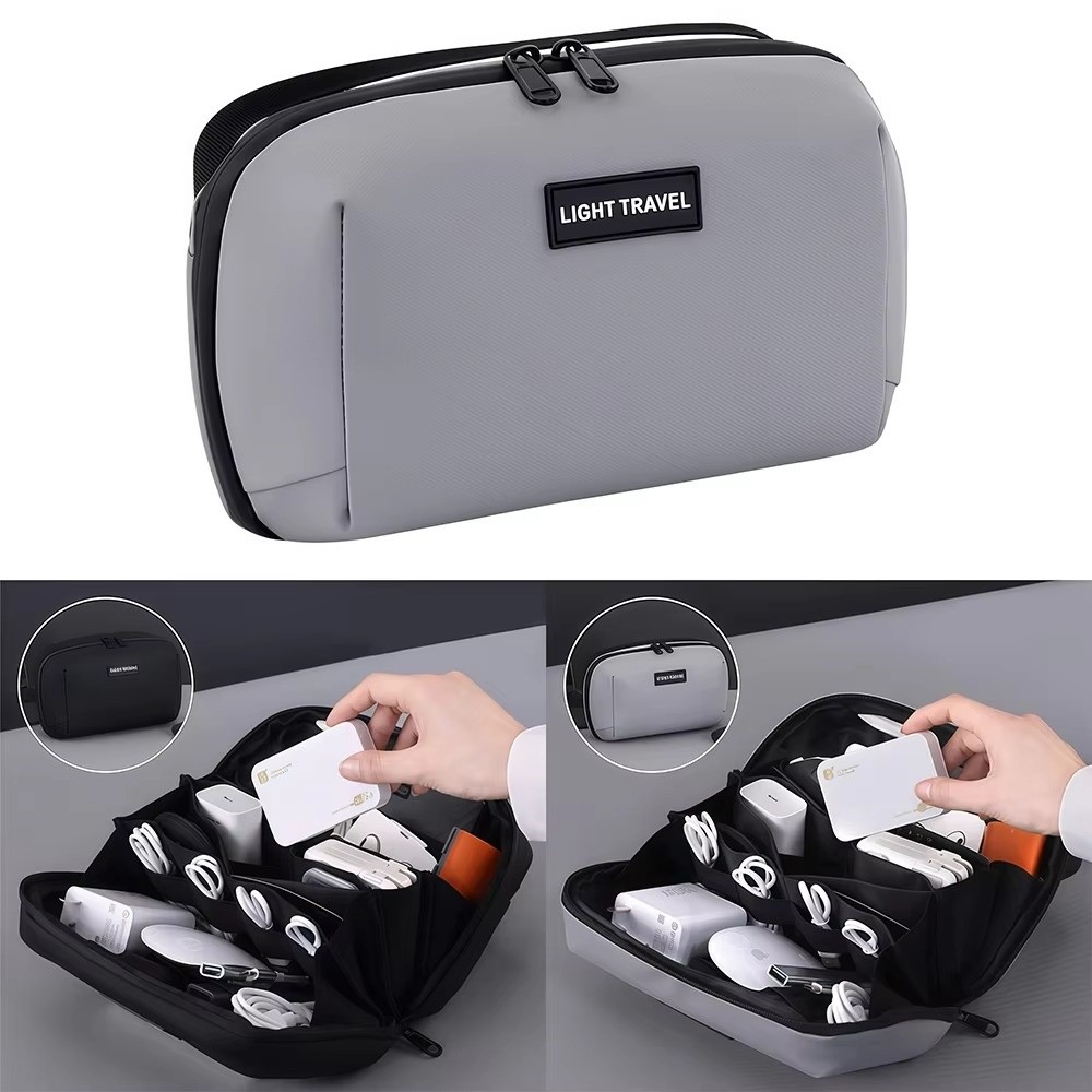 Portable Data Cable Storage Ba - đánh giá và giá Tech Accessories Organizer Pouch