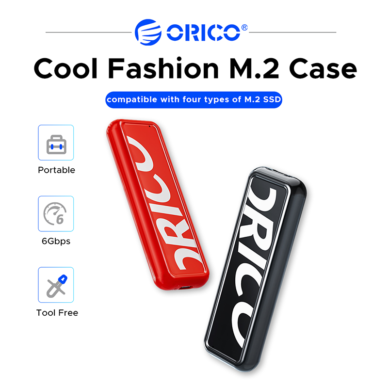 ORICO M.2 SATA Hard Drive Encl - đánh giá và giá Portable Ssd Enclosure