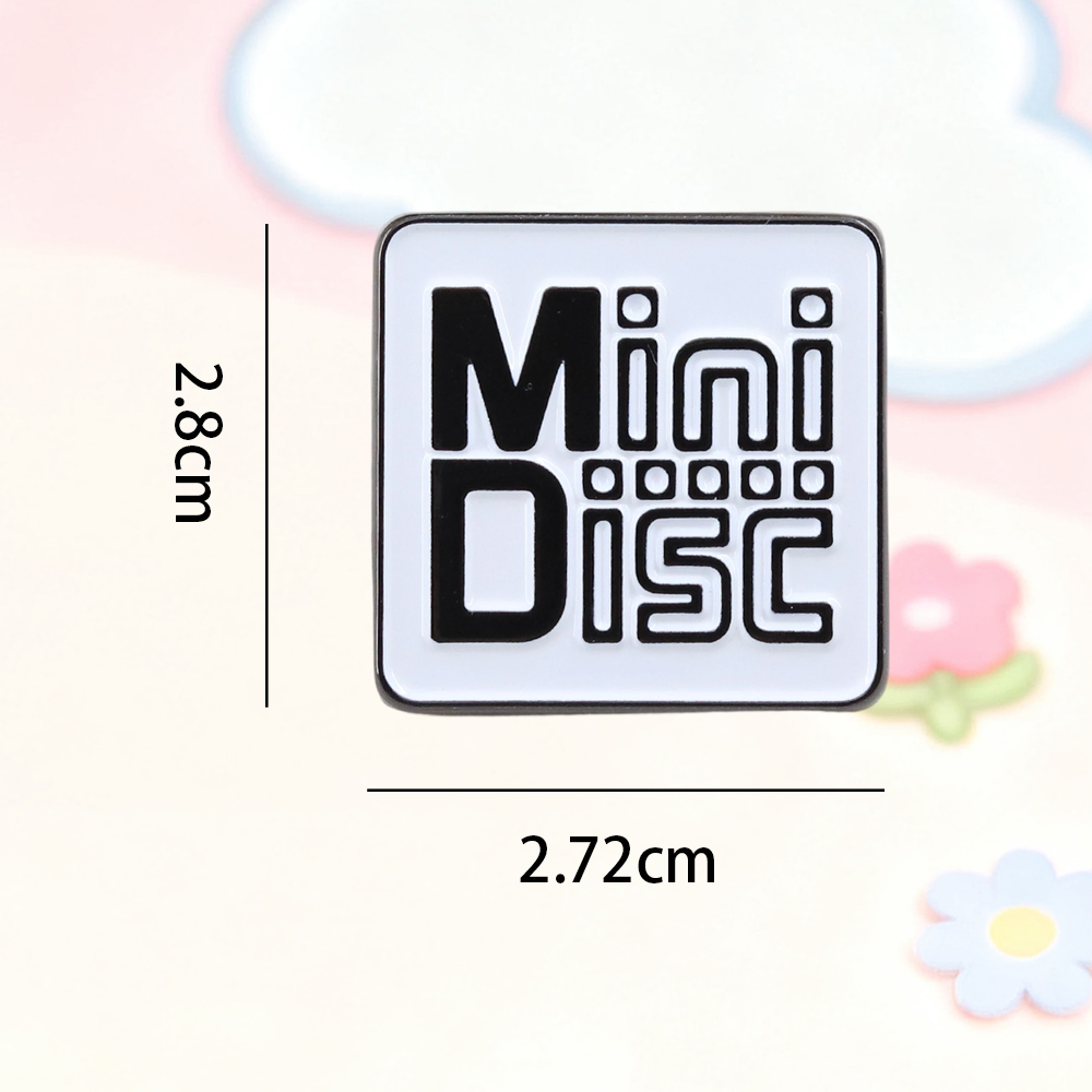 Vintage MiniDisc MD Logo Ename - đánh giá và giá Tech Accessories Backpack
