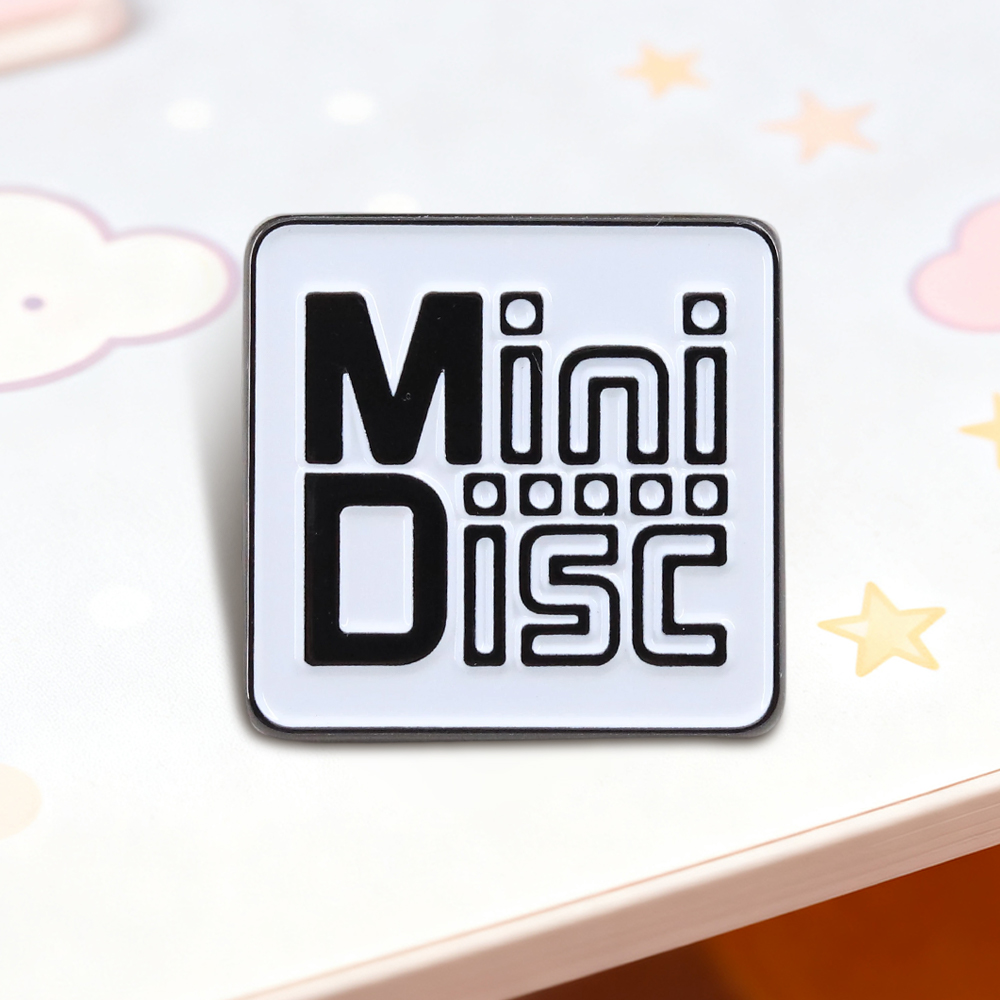 Vintage MiniDisc MD Logo Ename - đánh giá và giá Tech Accessories Backpack
