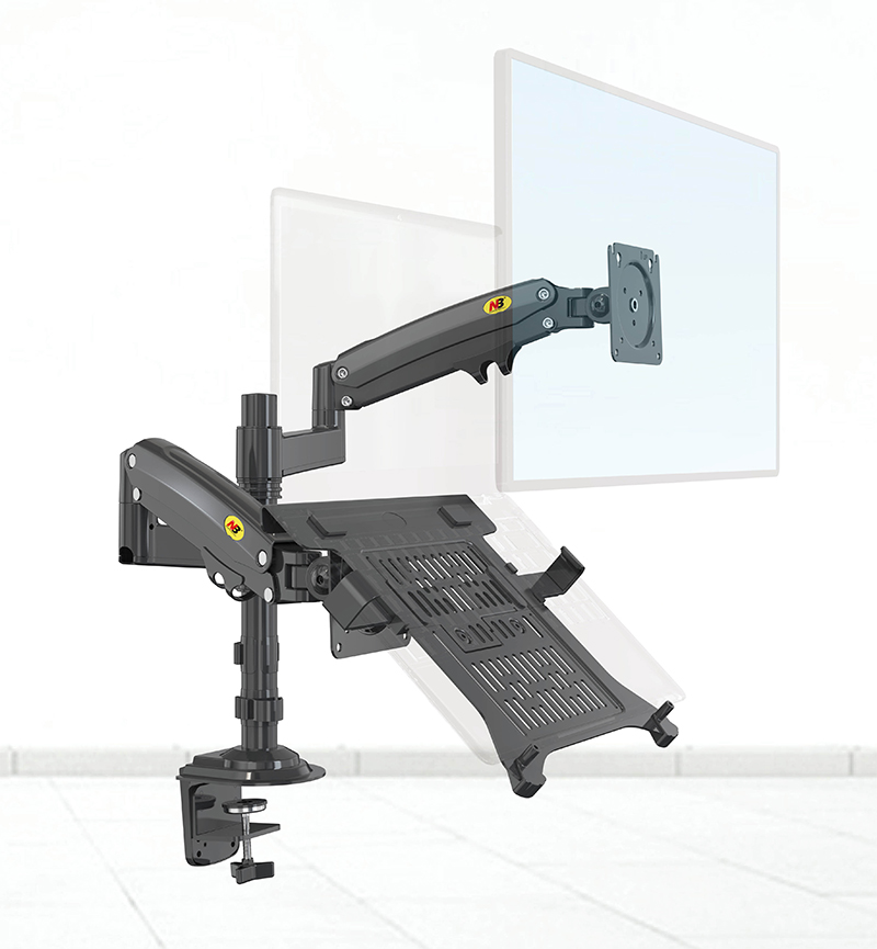 Desktop NB H180-FP Gas Spring  - đánh giá và giá Monitor Arm Single