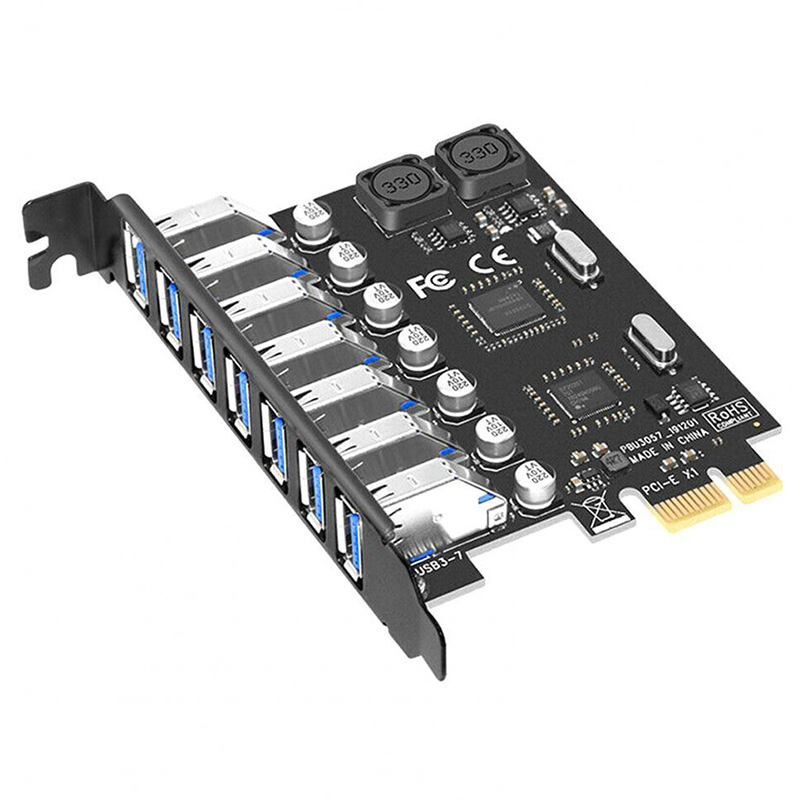NEW 2026 7 Port USB 3.2 Gen1 E - đánh giá và giá Usb Hub 7 Port