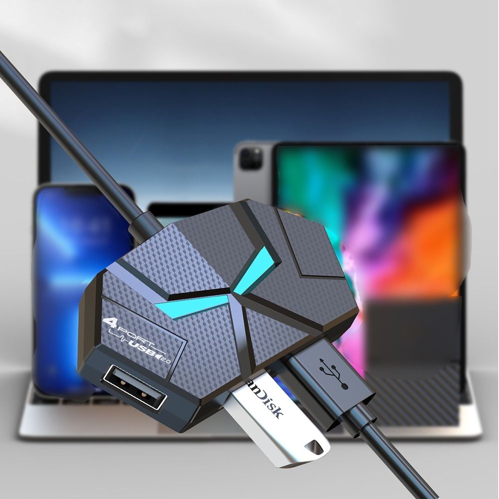 4/7 Ports USB Docking Station  - đánh giá và giá Usb Hub 7 Port