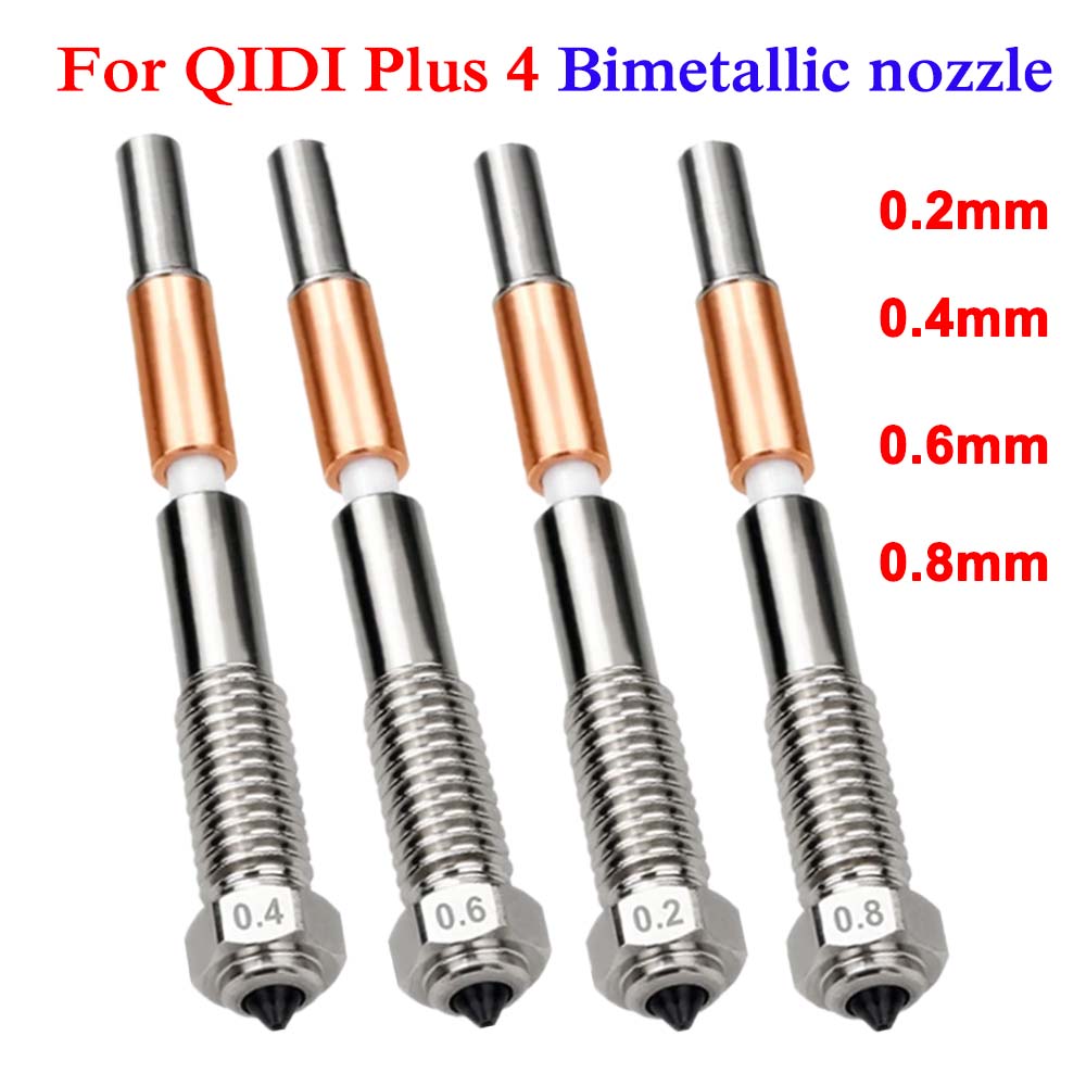 For QIDI Plus 4 Bimetal Nozzle - đánh giá và giá Tech Accessories Shop