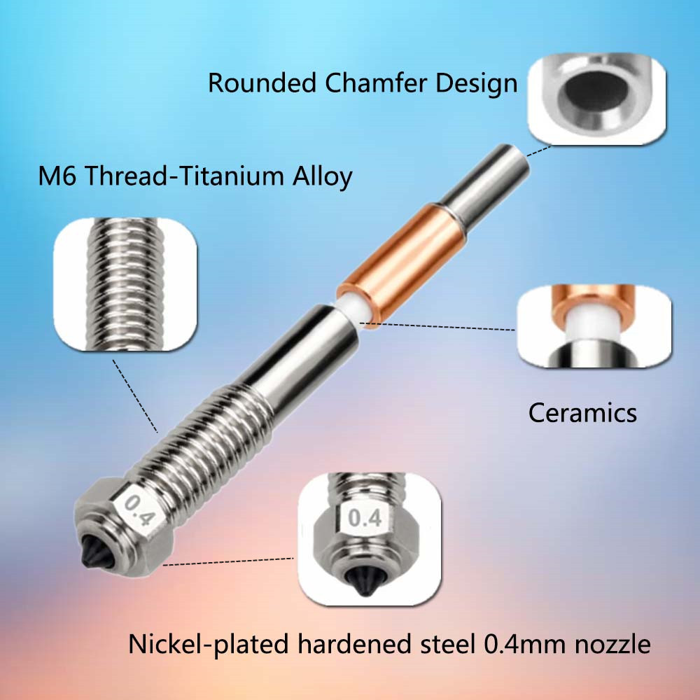 For QIDI Plus 4 Bimetal Nozzle - đánh giá và giá Tech Accessories Shop