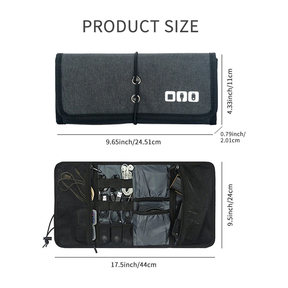 Electronic Organizer Cord Pouc - đánh giá và giá Tech Accessories Organizer Pouch