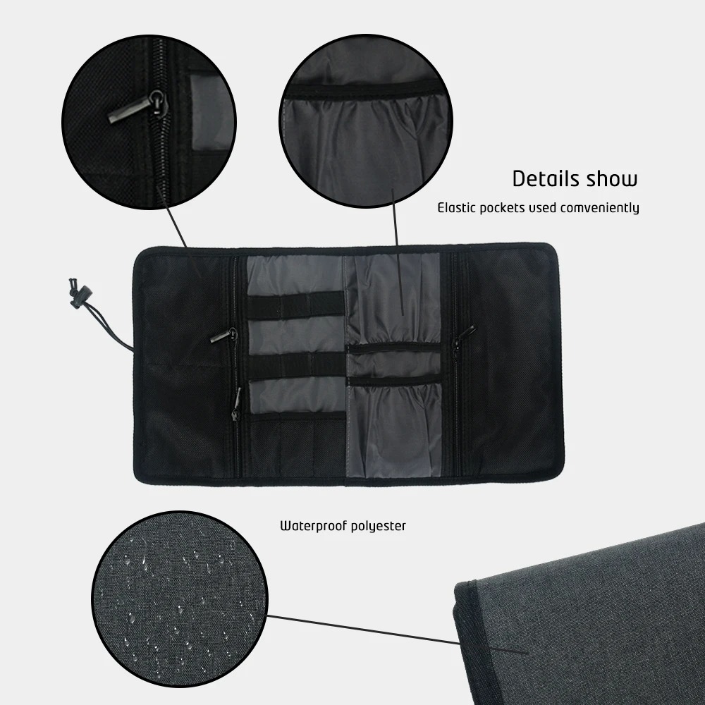 Electronic Organizer Cord Pouc - đánh giá và giá Tech Accessories Organizer Pouch
