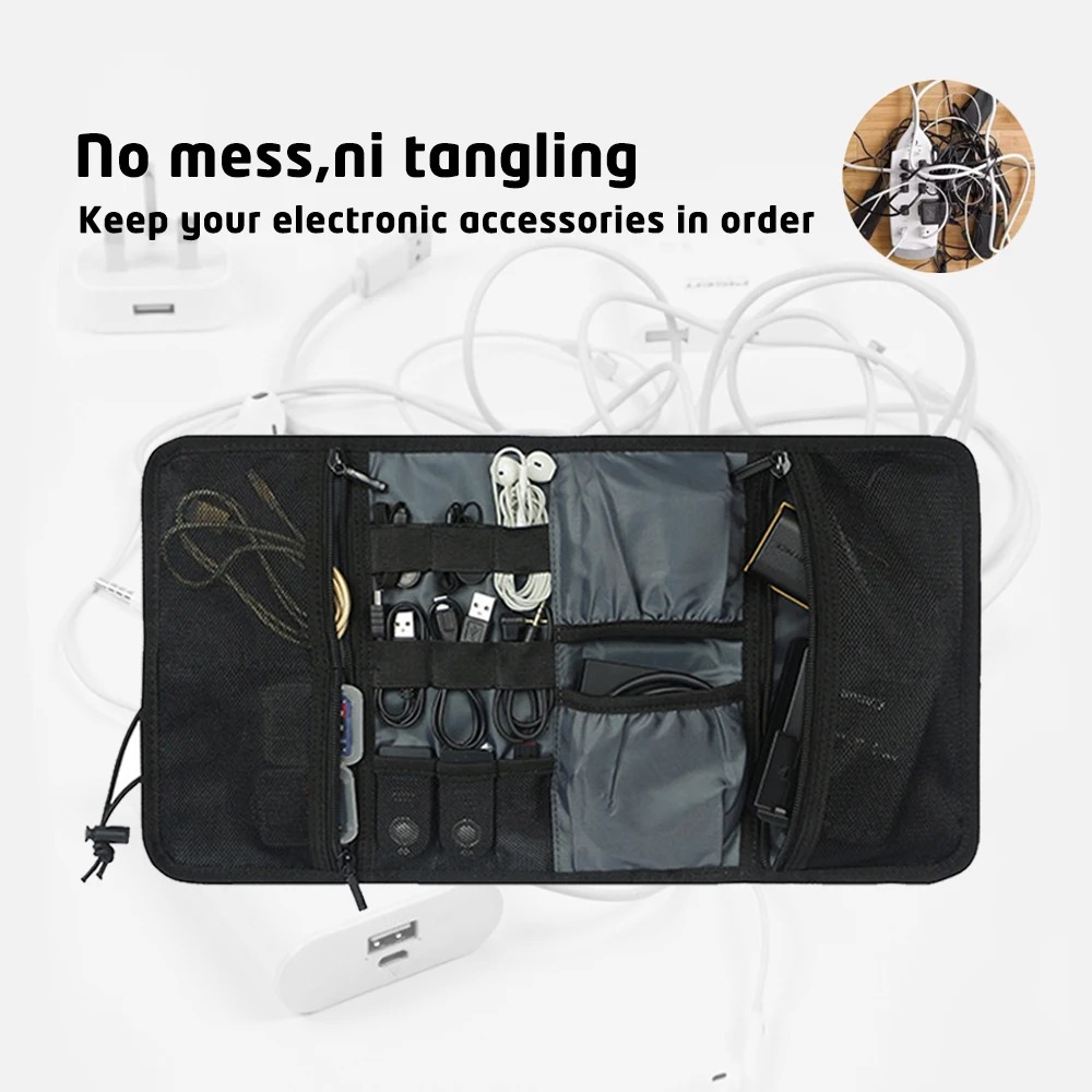 Electronic Organizer Cord Pouc - đánh giá và giá Tech Accessories Organizer Pouch