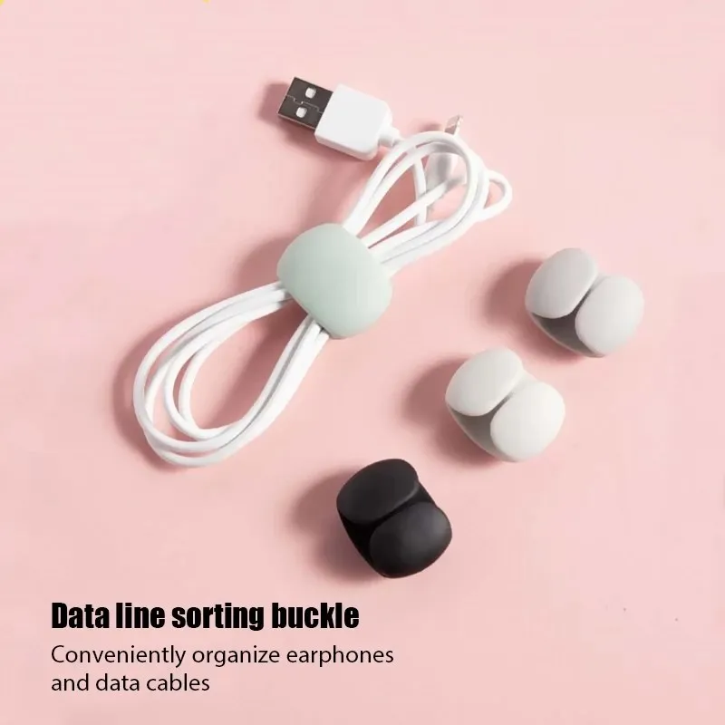 Portable Cable Clips Desktop U - đánh giá và giá Travel Cable Organizer