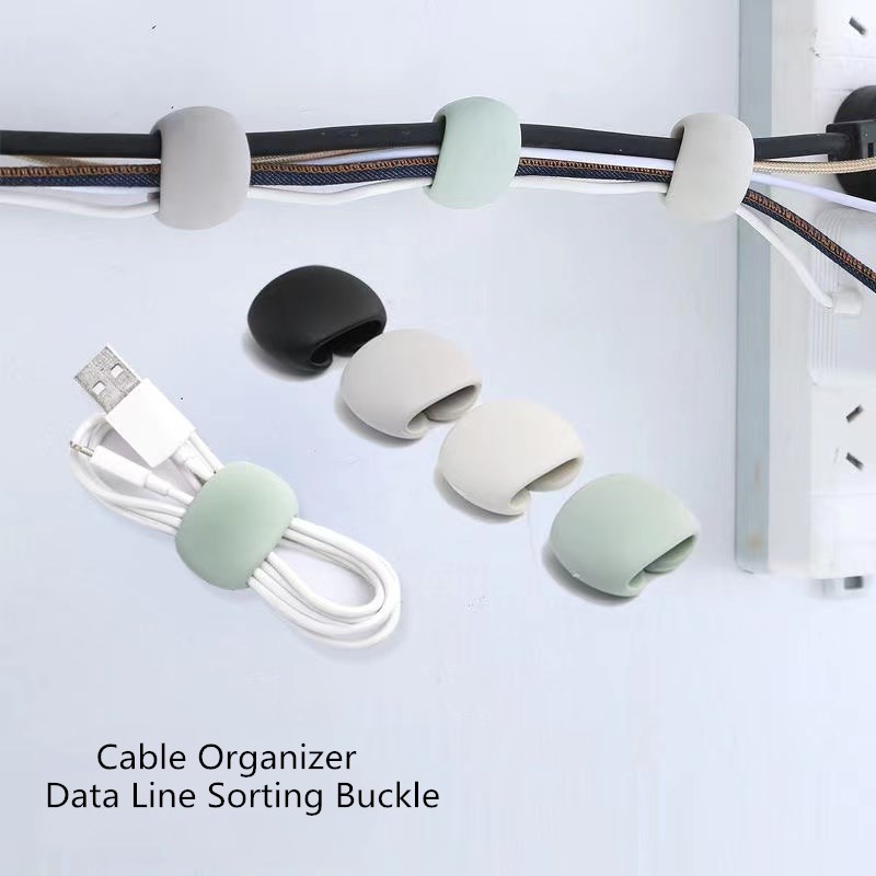 Portable Cable Clips Desktop U - đánh giá và giá Travel Cable Organizer