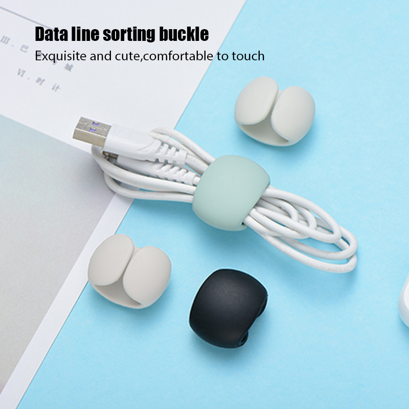 Portable Cable Clips Desktop U - đánh giá và giá Travel Cable Organizer