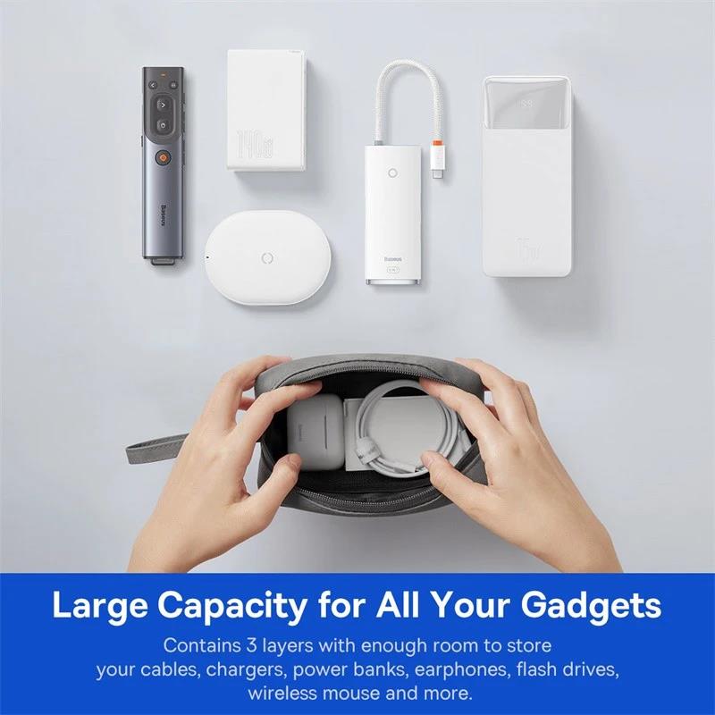 Portable Phone Waterproof Bag  - đánh giá và giá Travel Cable Organizer